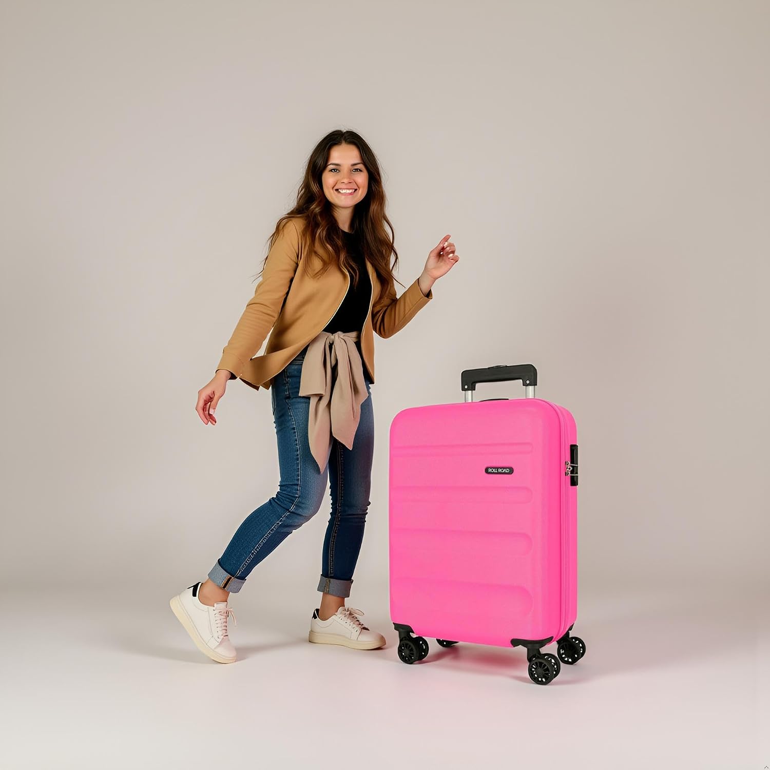 Detalle 2 de Roll Road Flex Maleta de cabina 35 L Azul