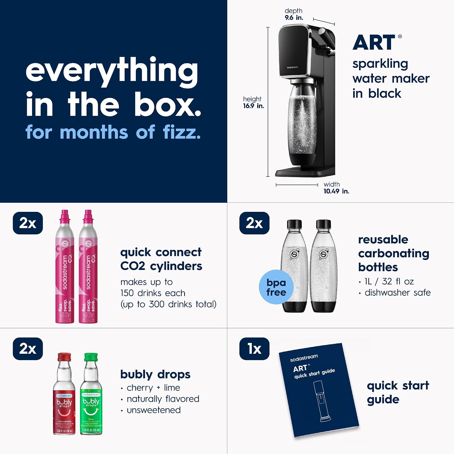 Detalle de SodaStream sparkling water maker ART