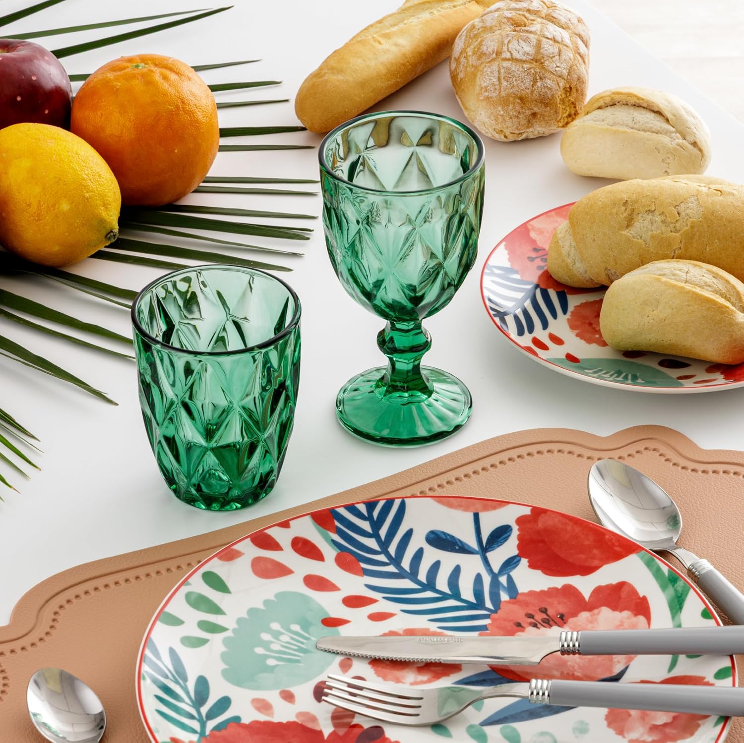 Detalle 2 de Baroni Home Diamante 28 cl, set 6 bicchieri