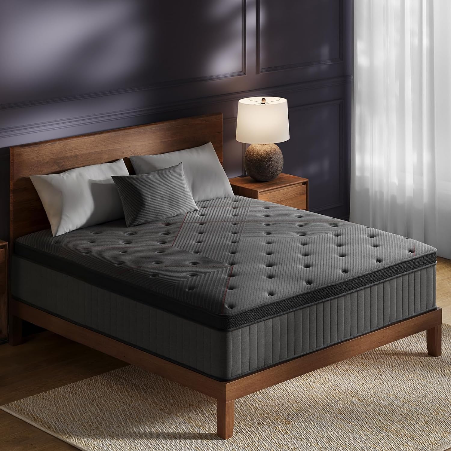 Detalle de ZLNDR Hybrid Mattress 12-Inch
