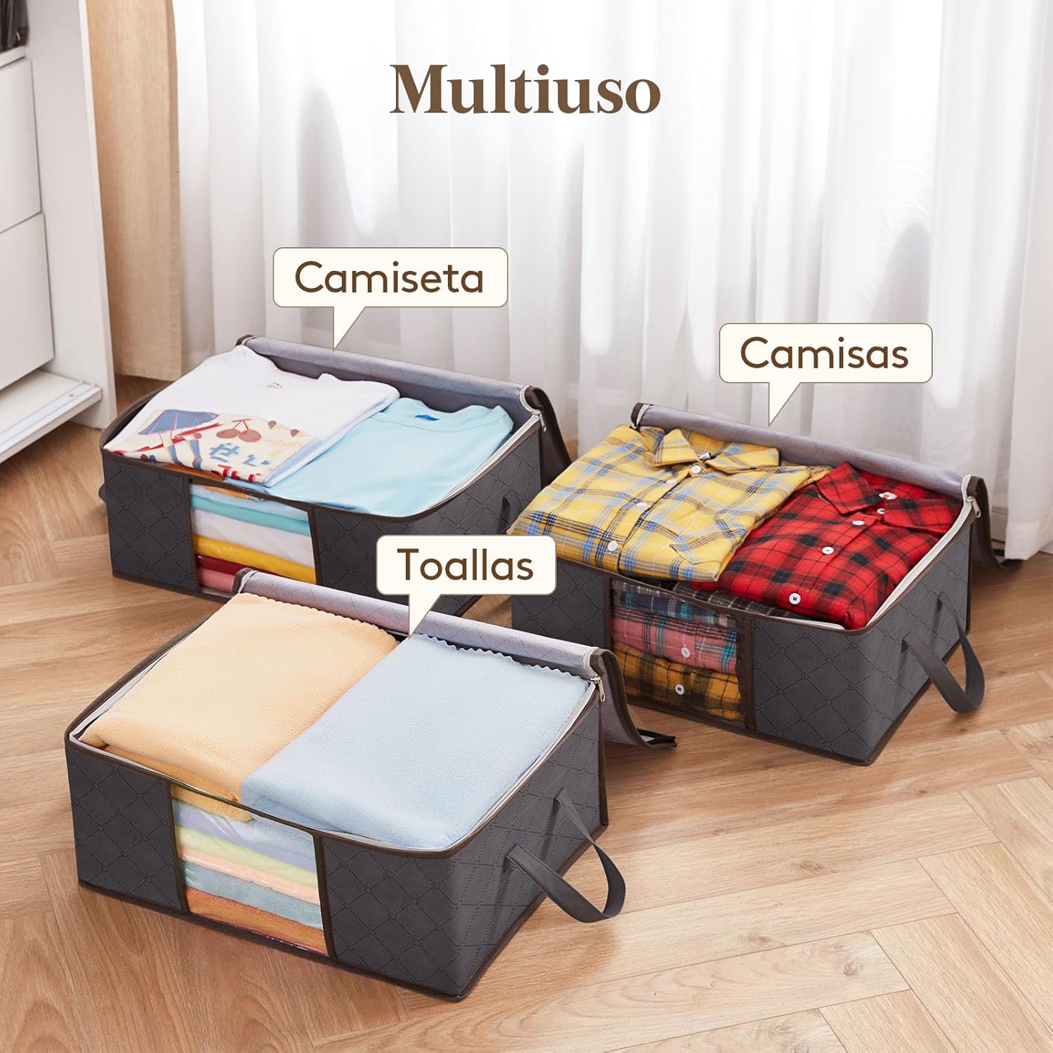 Thumbnail 5 de Lifewit Organizador Ropa 35 L 3 piezas