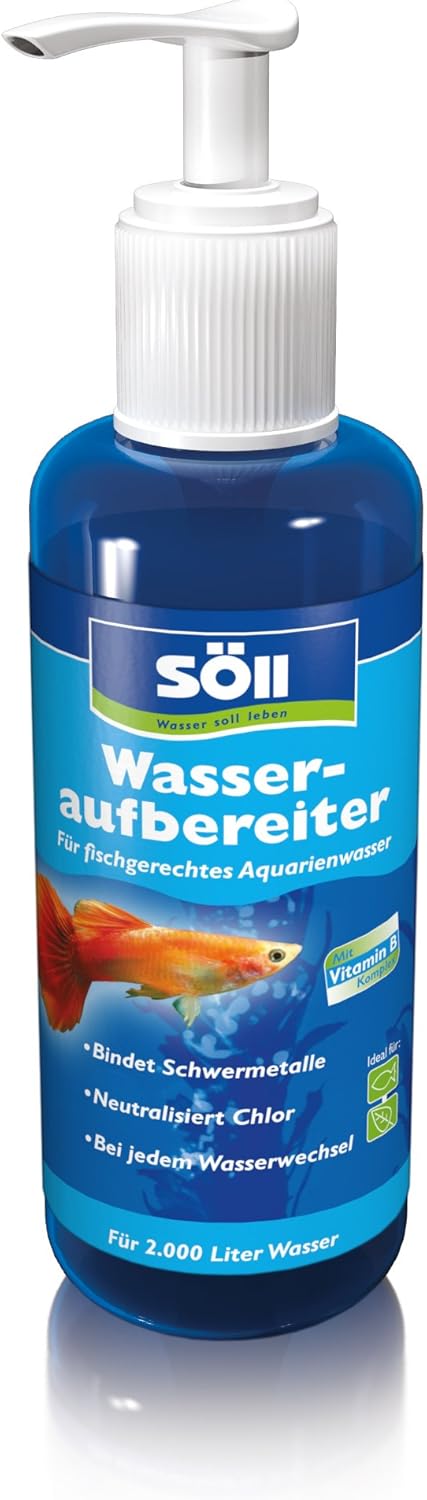 Söll Wasseraufbereiter Aqua, 500 ml – Wasseraufbereitung fürs Aquarium