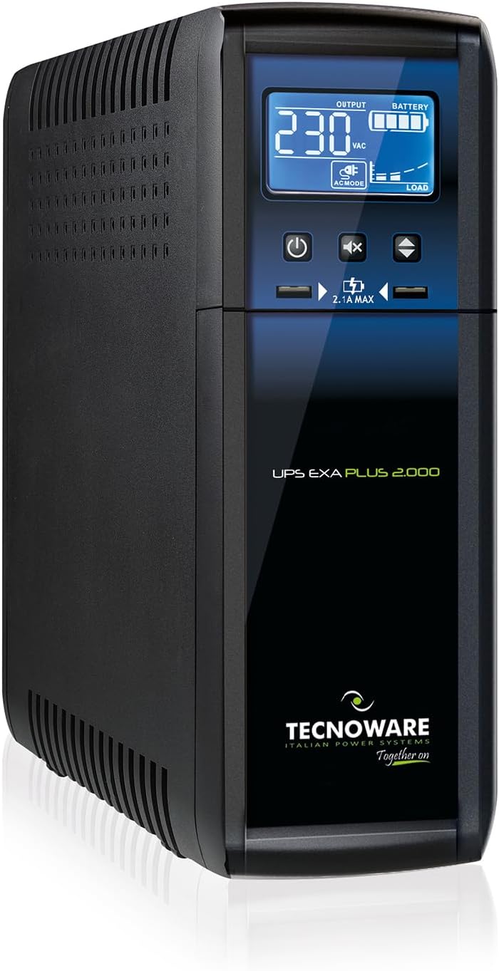 Thumbnail 5 de Tecnoware Power Systems UPS ERA PLUS DC per WiFi/Modem e videosorveglianza, Powerbank 8800mAh, POE 24/48VDC