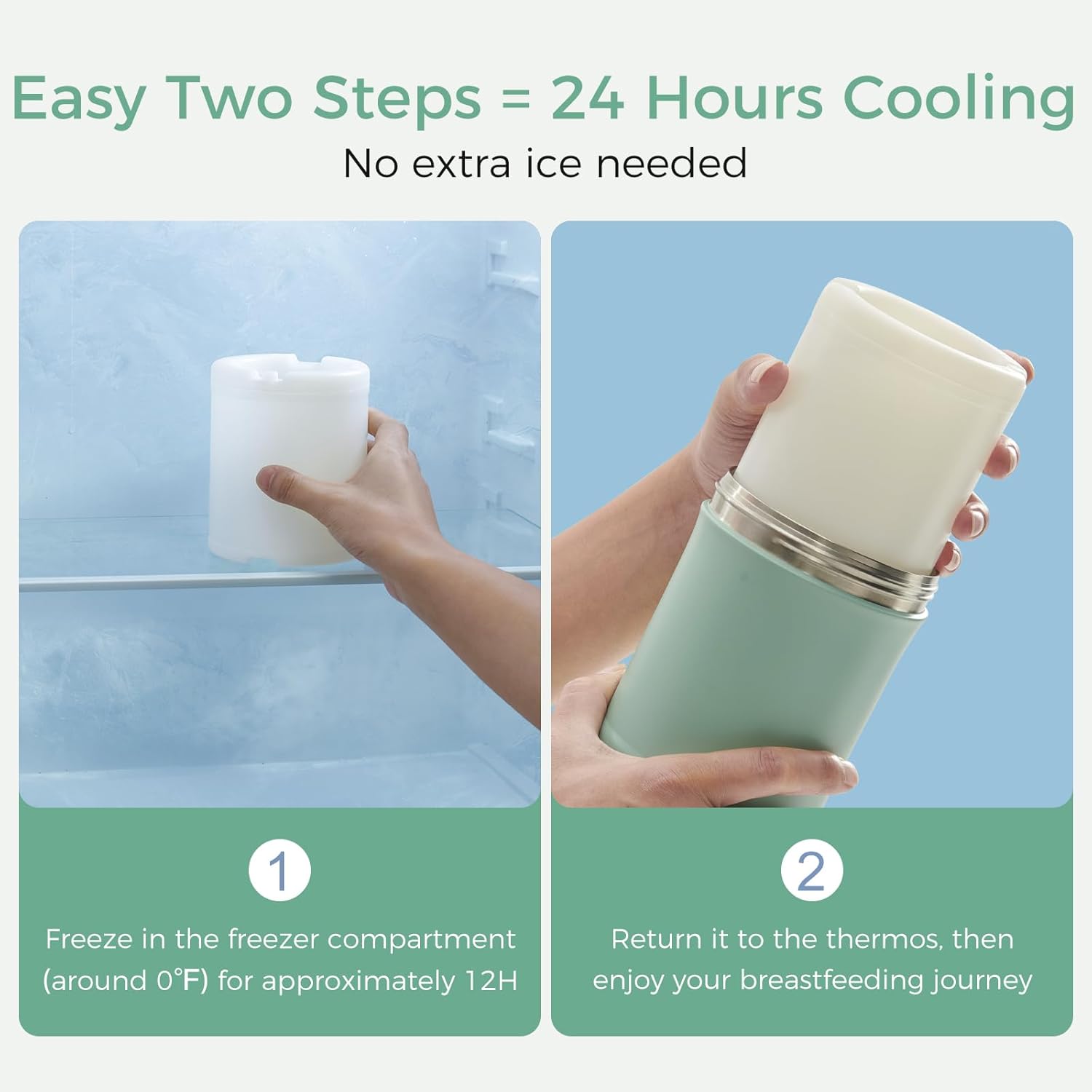 Thumbnail 4 de Momcozy 22oz Portable Breast Milk Cooler