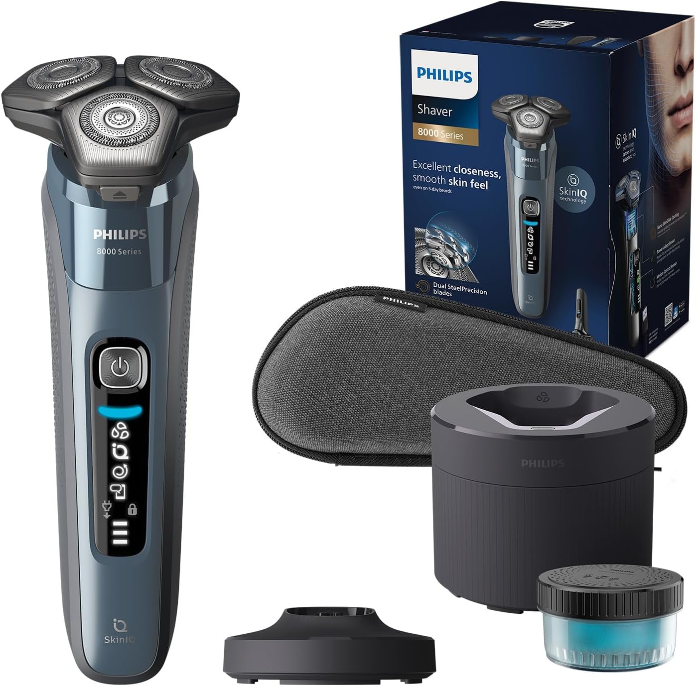 Thumbnail 6 de Philips Shaver i9000 electric shaver with Skin IQ