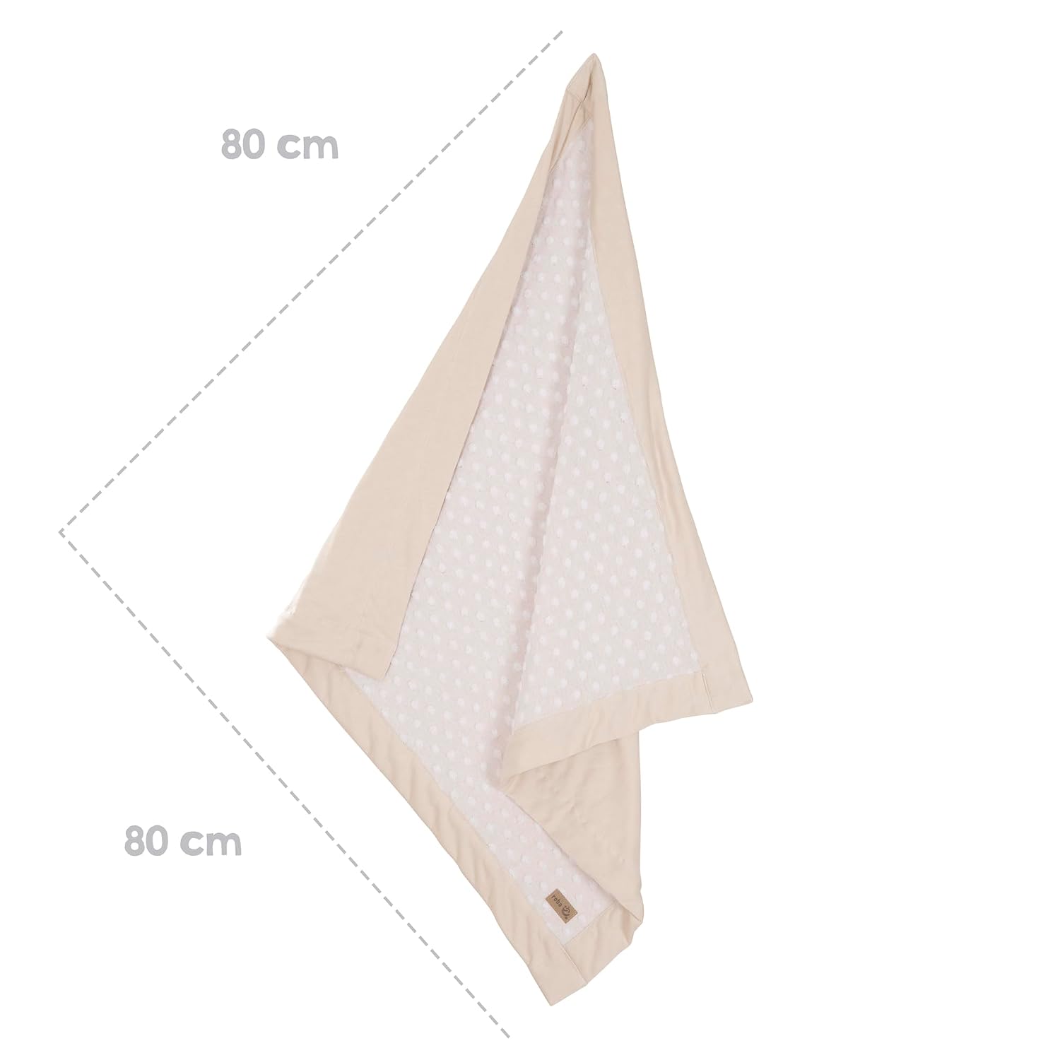 Thumbnail 1 de roba Babydecke Frosty Almond 80 x 80 cm – Kuscheldecke aus Bio-Baumwolle, GOTS & OEKO-Tex 100