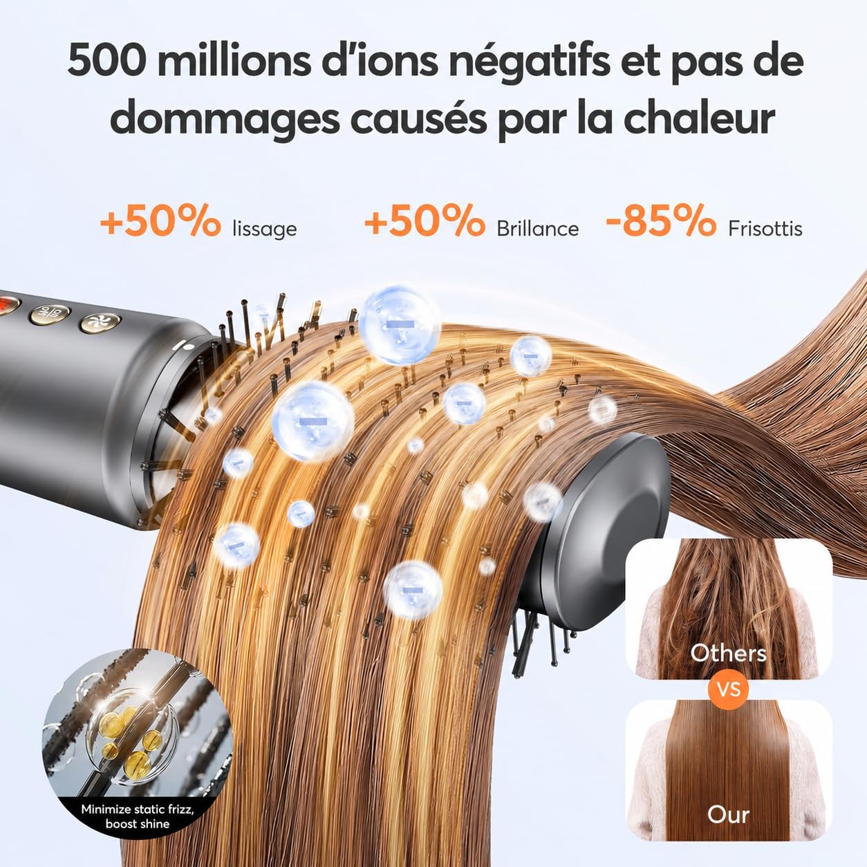 Thumbnail 3 de Bopcal Hair Styler 5 en 1 : sèche-cheveux pro, boucle automatique et lissage avec ions pour cheveux épanouis
