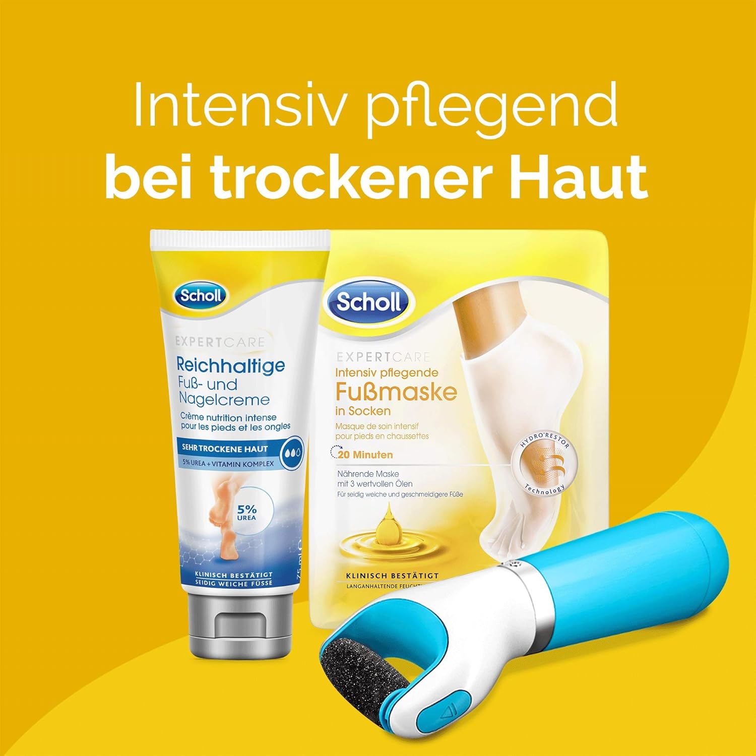 Thumbnail 6 de Scholl Expert Care Wet & Dry Ersatzrollen Stark – Nachfüller für elektrische Hornhautentferner (2 Rollen) mit Meeresmineralien