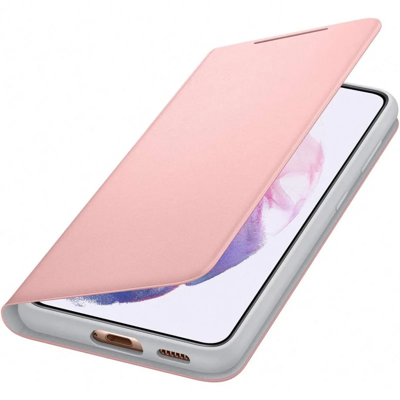 Detalle de Samsung Smart LED View Cover Rosa para Galaxy S21 Plus