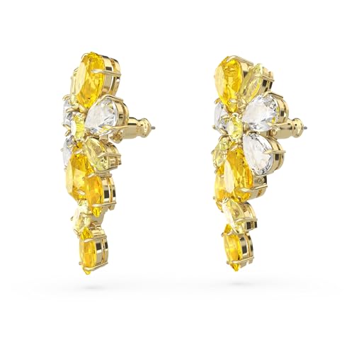 Thumbnail 3 de Swarovski Gema Pendientes gema 3,7 cm amarillo