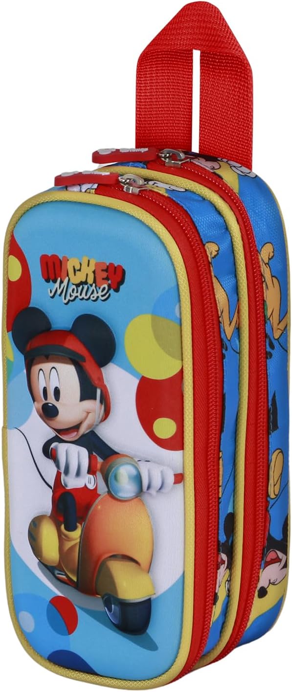 Thumbnail 4 de Astuccio 3D doppio Disney con 2 scomparti e zip, taglia unica (8 x 22 x 10 cm)