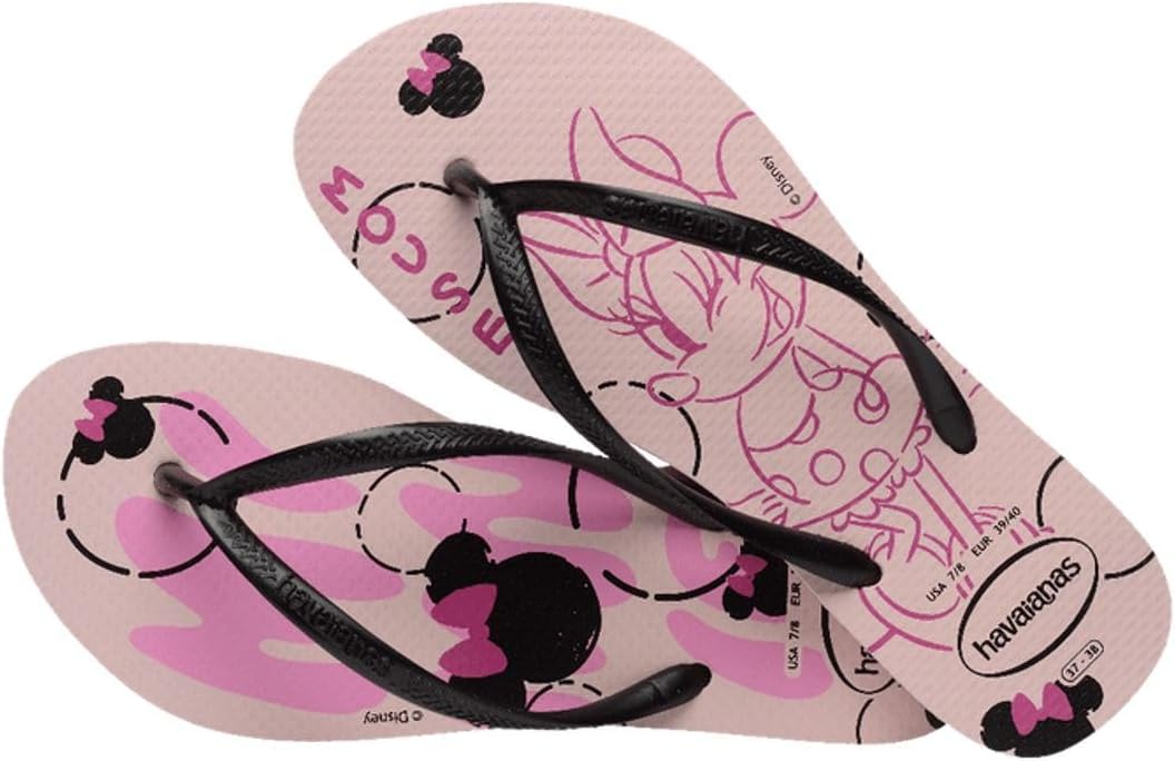 Thumbnail 3 de Havaianas Slim Disney (Mini Me) infradito per bambine e ragazze Peony Rose