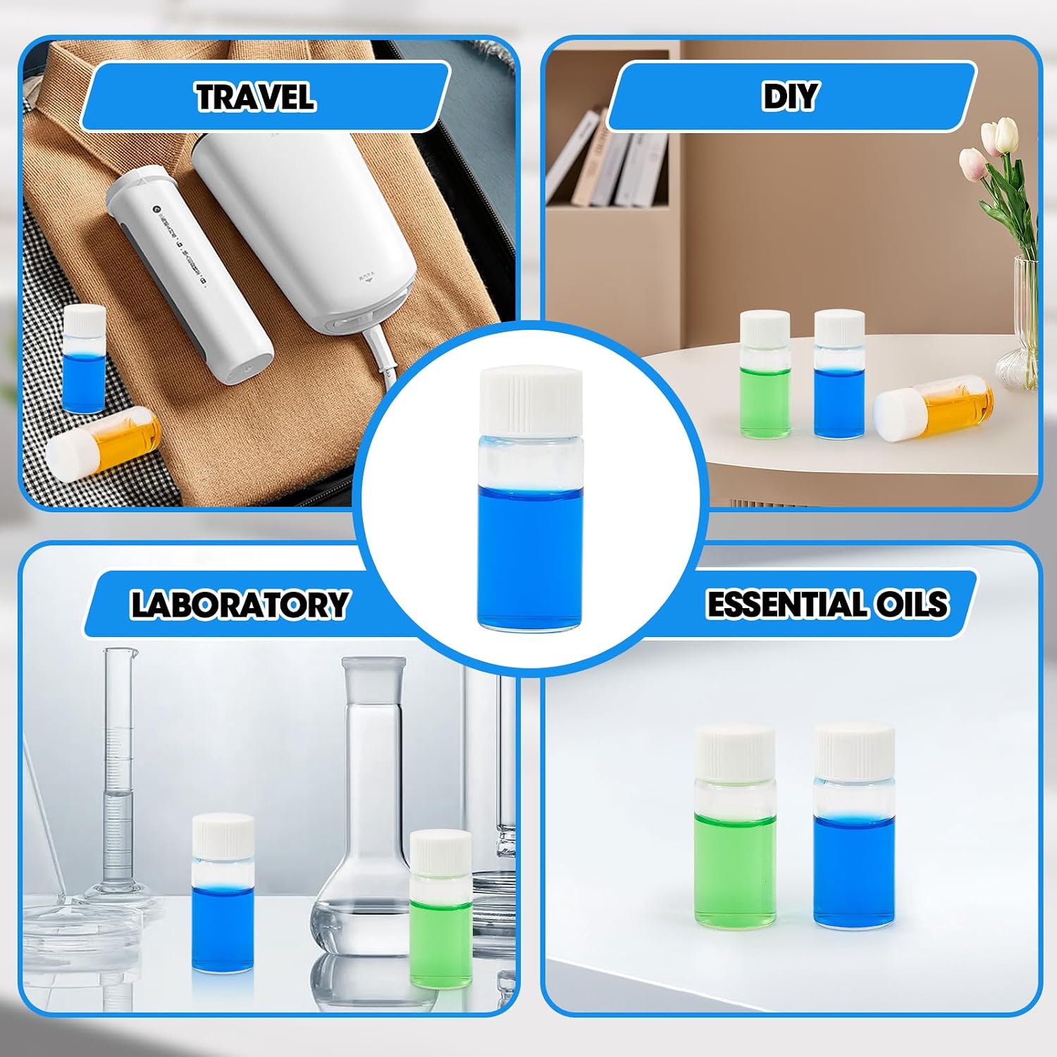 Detalle 2 de Glass Vials, 10 mL