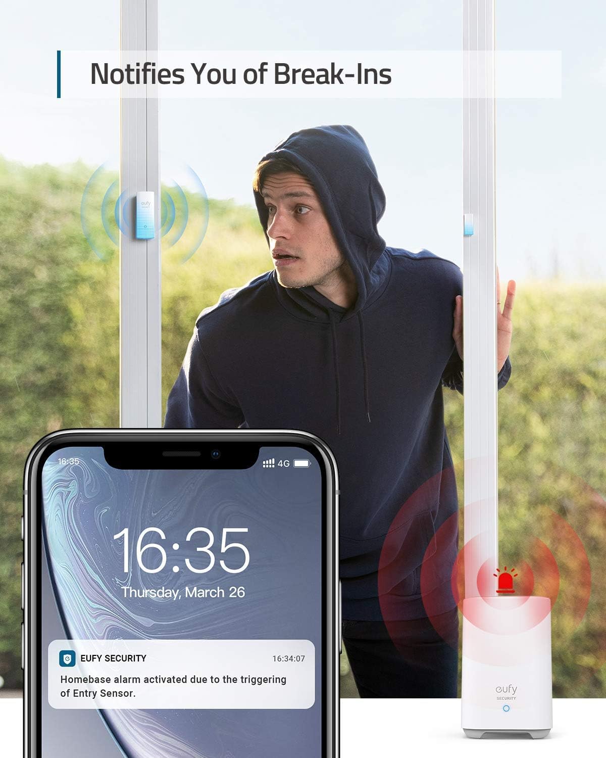 Thumbnail 2 de eufy Security 5 Piezas 🏠 Sistema de Seguridad Inteligente