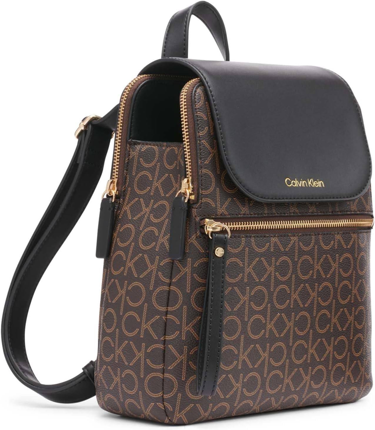 Detalle 2 de Calvin Klein Reyna Signature Flap Backpack