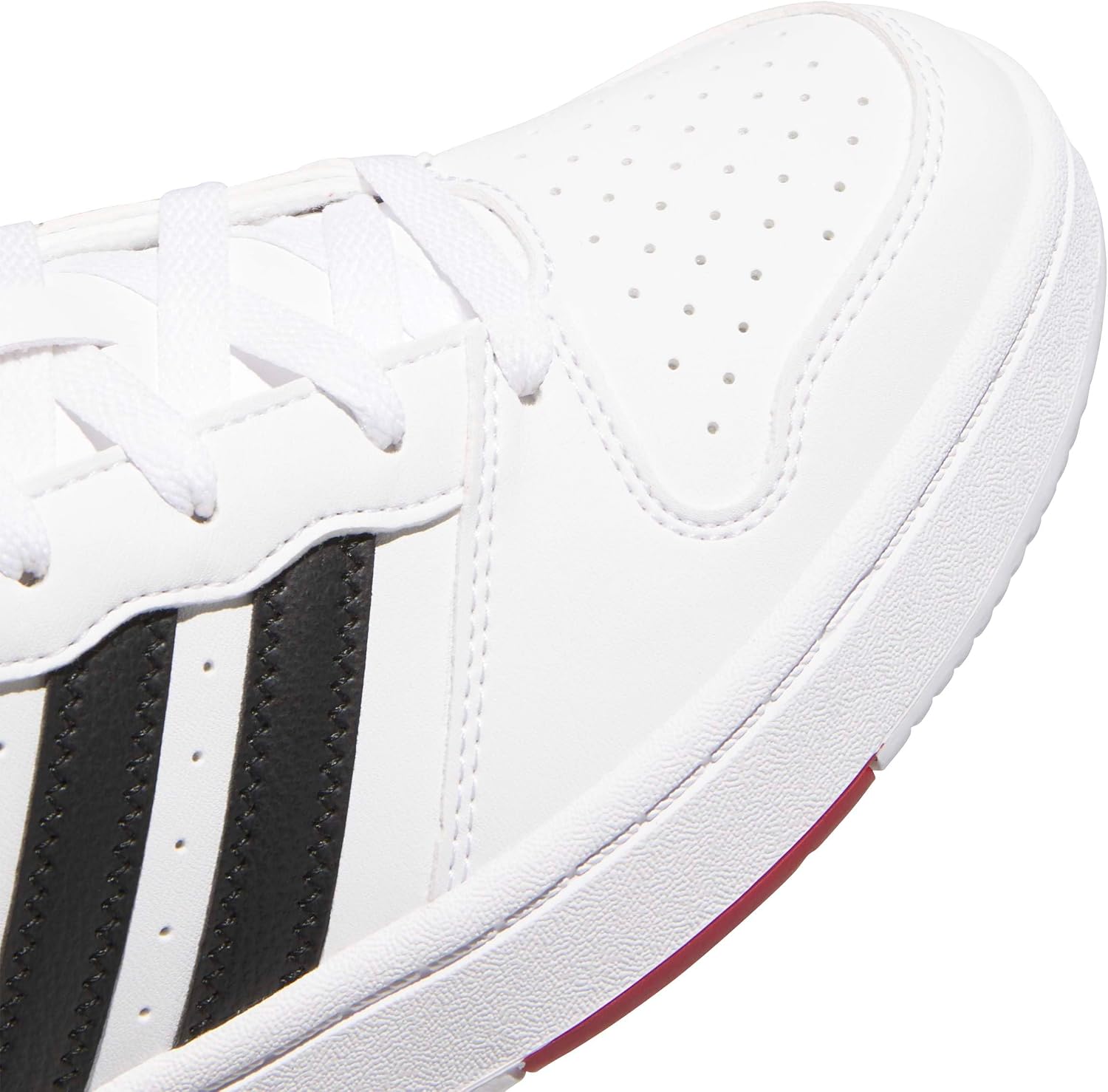 Thumbnail 5 de adidas Men's Hoops Classic Shoes (FTWR White/Team Victory Red/Core Black) – 9 UK