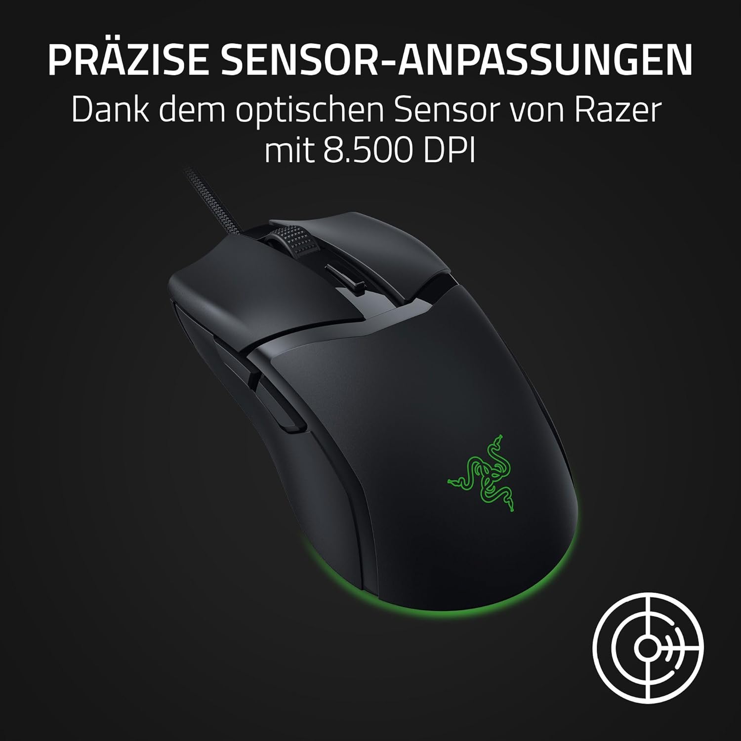 Thumbnail 6 de Razer Cobra – leichte kabelgebundene Gaming-Maus mit Chroma RGB (ca. 57–58 g, optische Switches Gen-3)