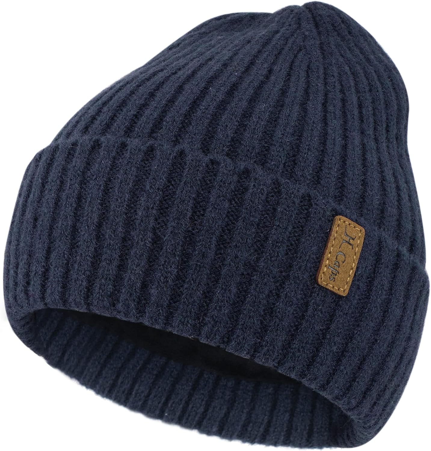 Detalle 2 de Cappello termico in maglia foderato in pile unisex 🧣