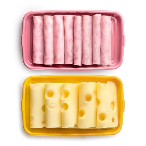 Detalle de IBILI Set de 4 Tapers para Embutidos y Fiambres | 24,8 × 14,4 × 3,3 cm, BPA-free