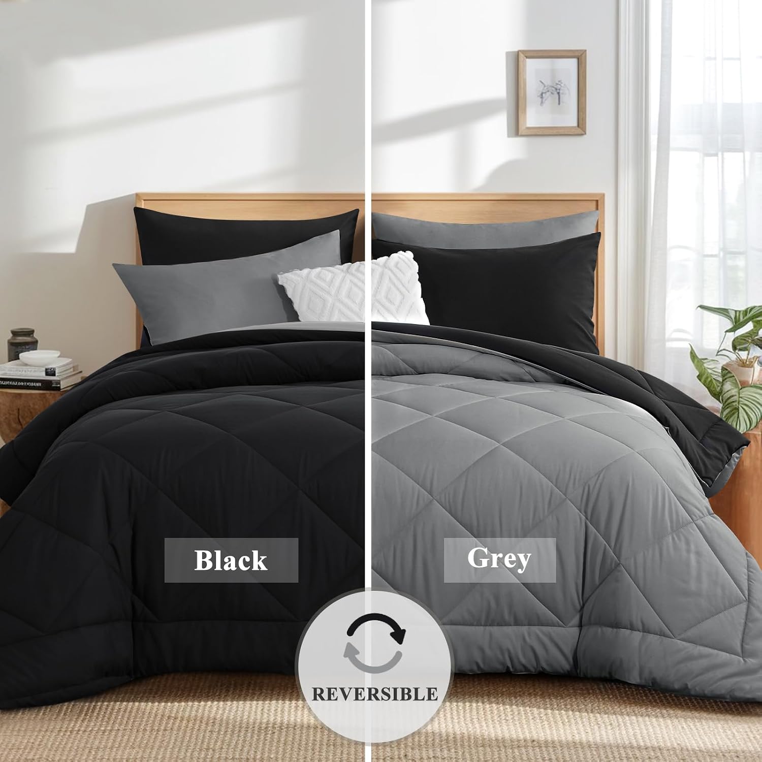 Thumbnail 3 de Aisbo Coverless Duvet Super King 10.5 Tog, Reversible Quilt