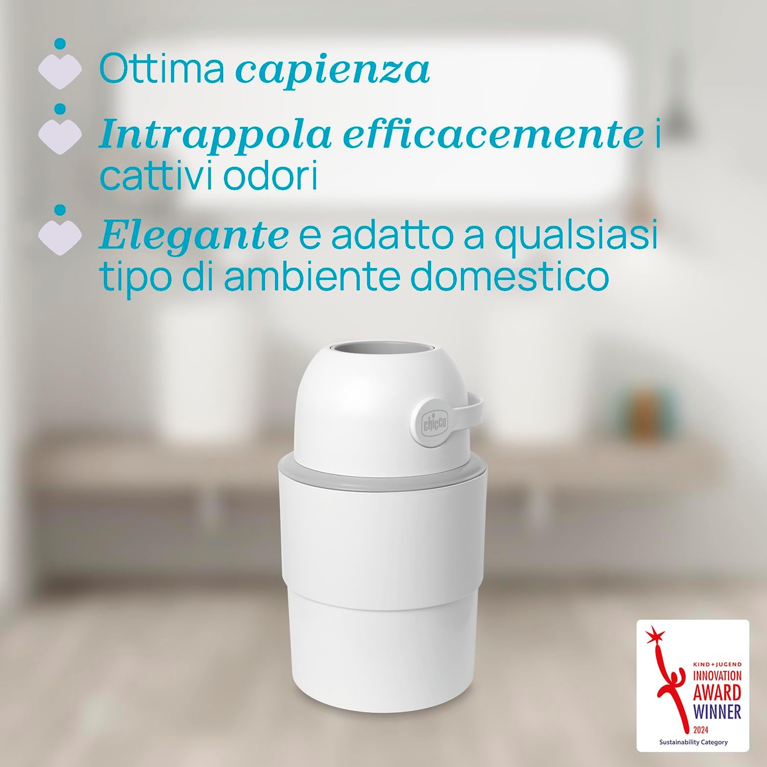 Thumbnail 1 de Chicco Mangiapannolini Telescopico 35 pannolini