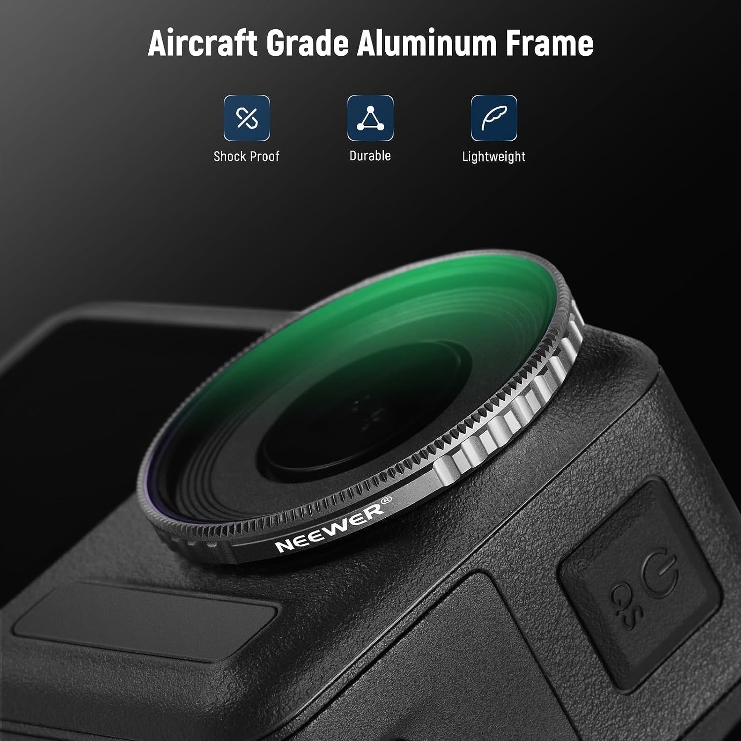 Thumbnail 5 de NEEWER ND Filter Set for DJI Osmo Action 5 Pro / Action 4 – 6-pack ND8–ND1000 with CPL+Neutral Density