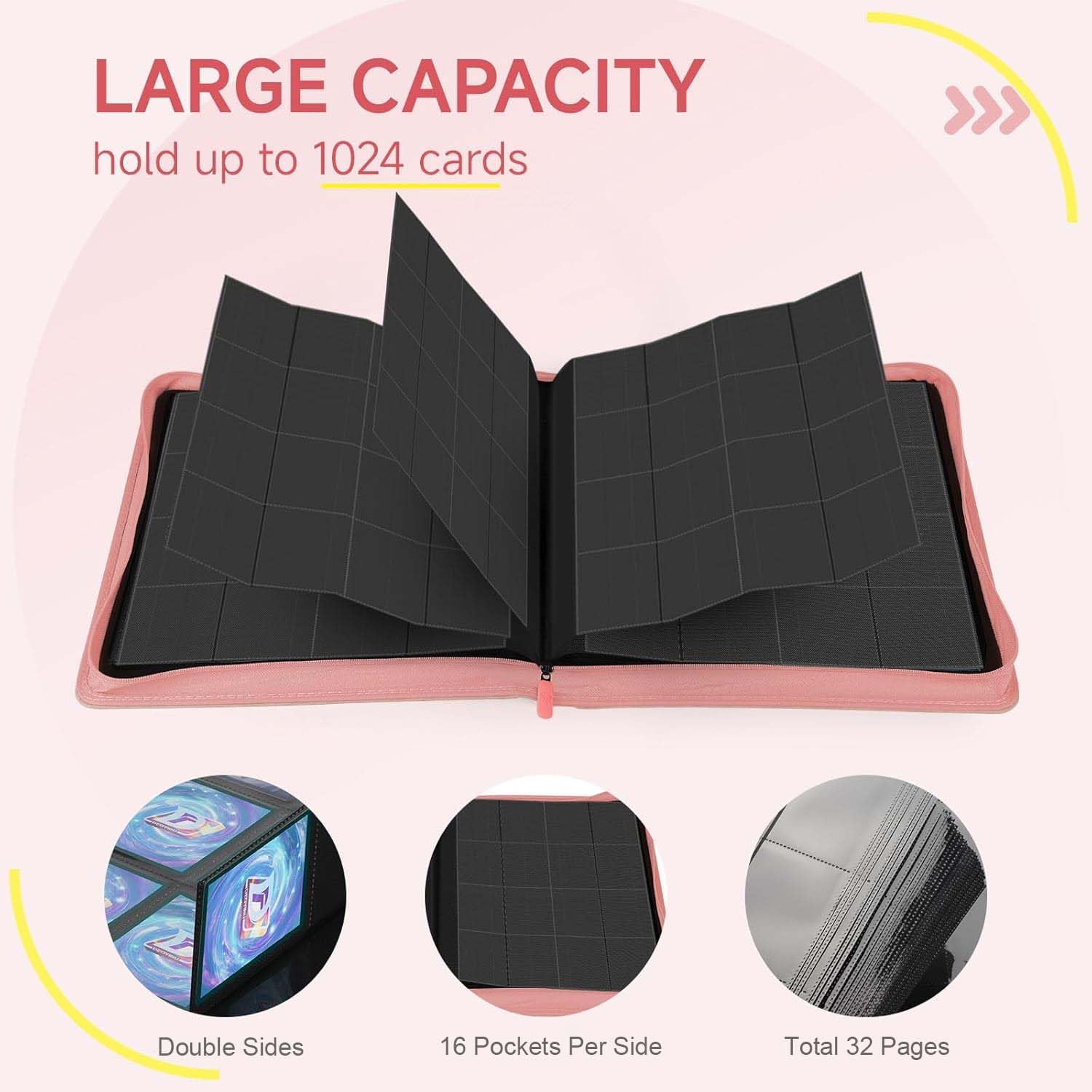 Detalle 2 de Deoyibu Card Binder 1024-Card Capacity