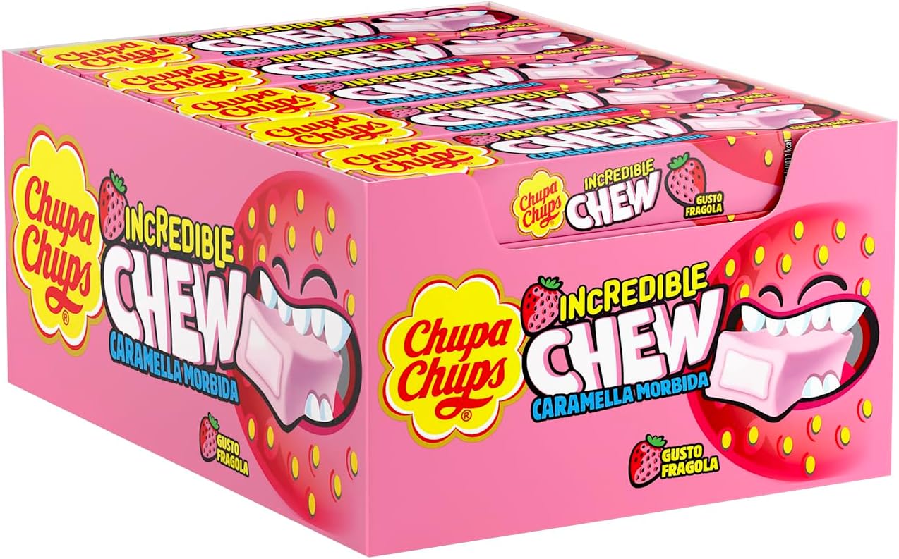 Detalle 2 de Chupa Chups Incredible Chew 20 stick 🍬