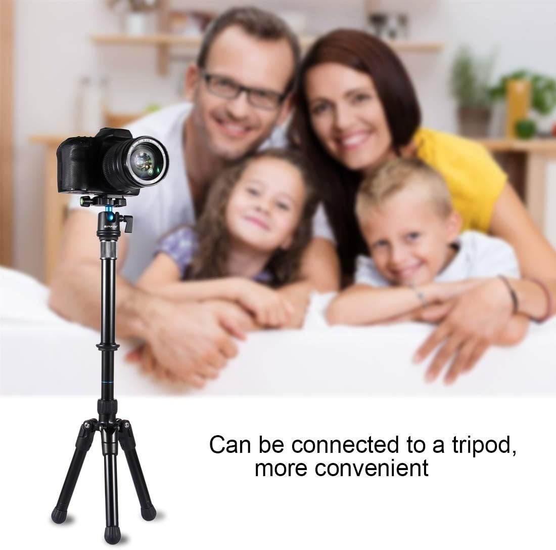 Thumbnail 2 de PULUZ DSLR camera stand extension pole (18.7–31cm) with 1/4 and 3/8 screw adapters