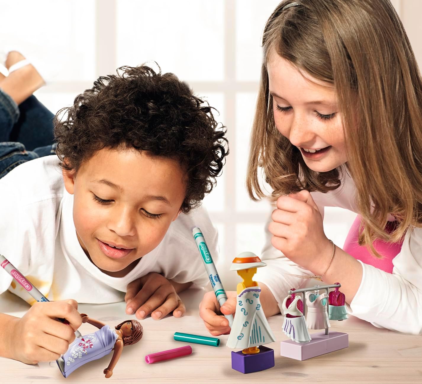 Detalle de PLAYMOBIL Color 71373 Fashion Design Set – Modische Kreativität für Kinder ab 5 Jahren