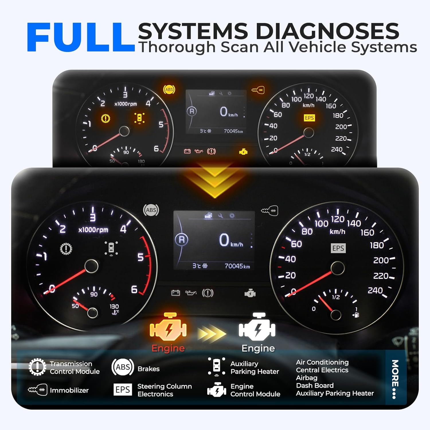 Thumbnail 1 de AUTOPHIX 7610 OBD2 scanner for VAG
