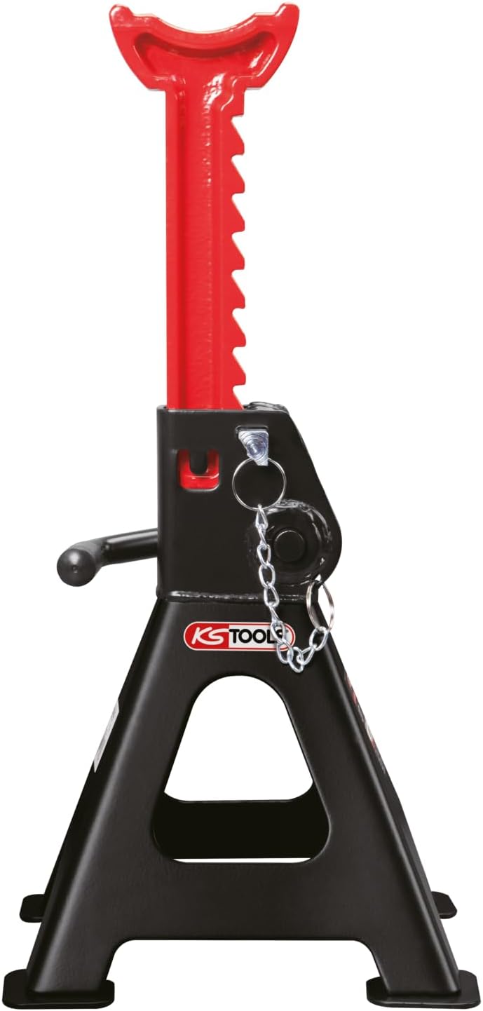 Detalle 2 de KS Tools tandheugelsteunen, 3 ton per paar, verstelbaar van 295 tot 425 mm