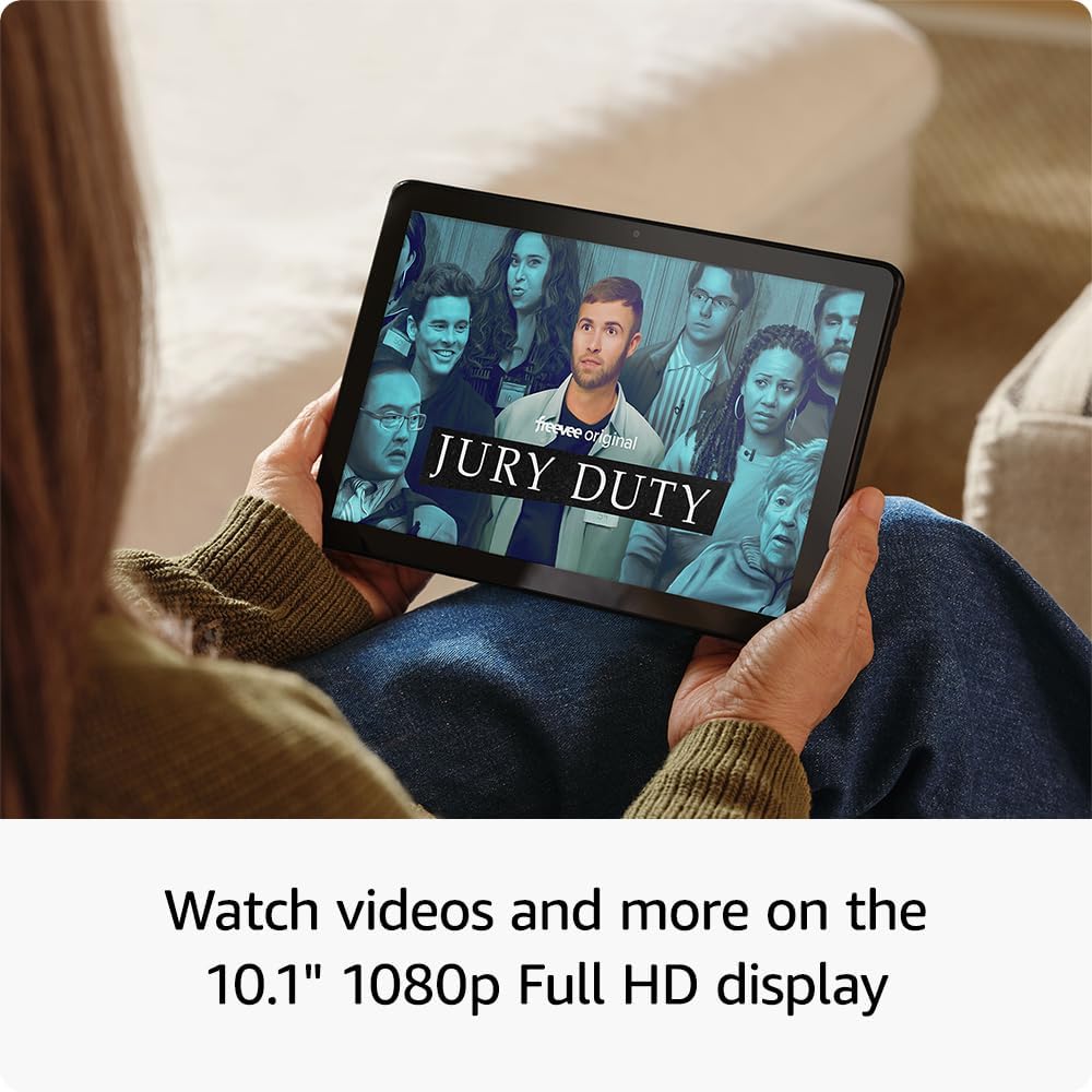 Thumbnail 3 de Amazon Fire HD 10 Tablet (Black) — 10.1" Full HD, Octa-core, 4 GB RAM, 32 GB
