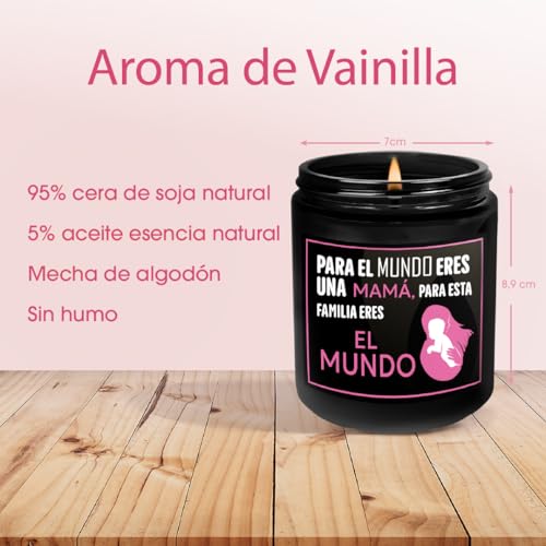 Thumbnail 3 de Glop Regalo Madre “Vela Original” con mensaje divertido para cumpleaños y Día de la Madre