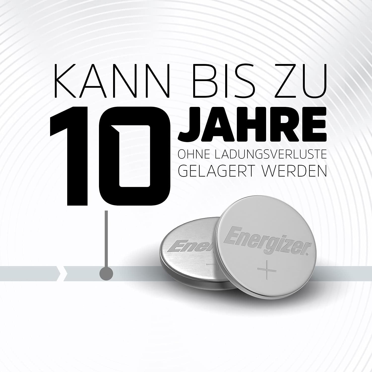 Detalle de Energizer CR2032 Knopfzellen 3V (12er-Pack) – langlebig für AirTag, Autoschlüssel & Co.