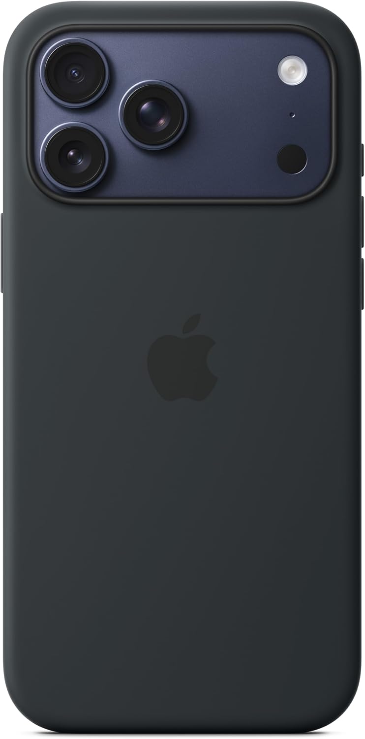 Detalle de Apple Coque Silicone avec MagSafe pour iPhone 17 Pro Max – Noir