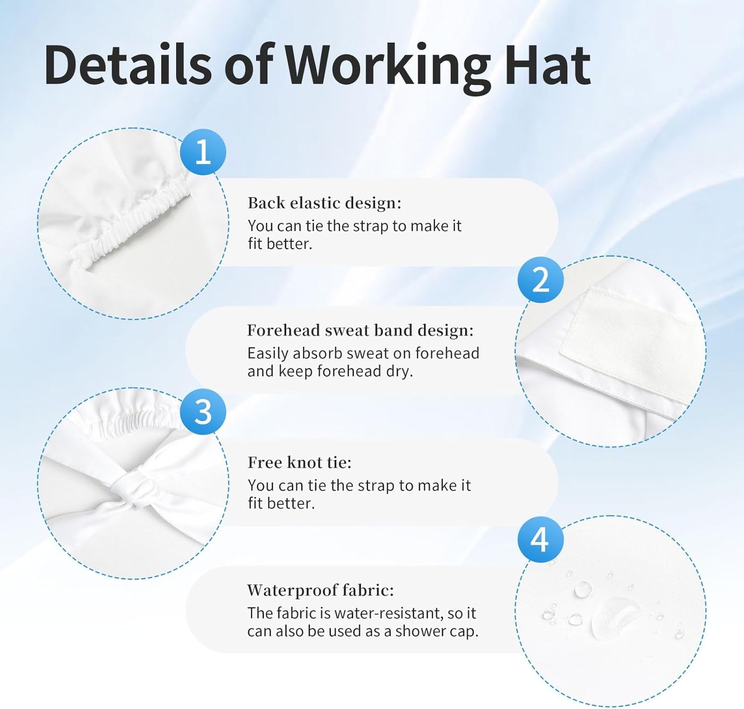 Thumbnail 4 de FREEHOTU Surgical Cap Polyester