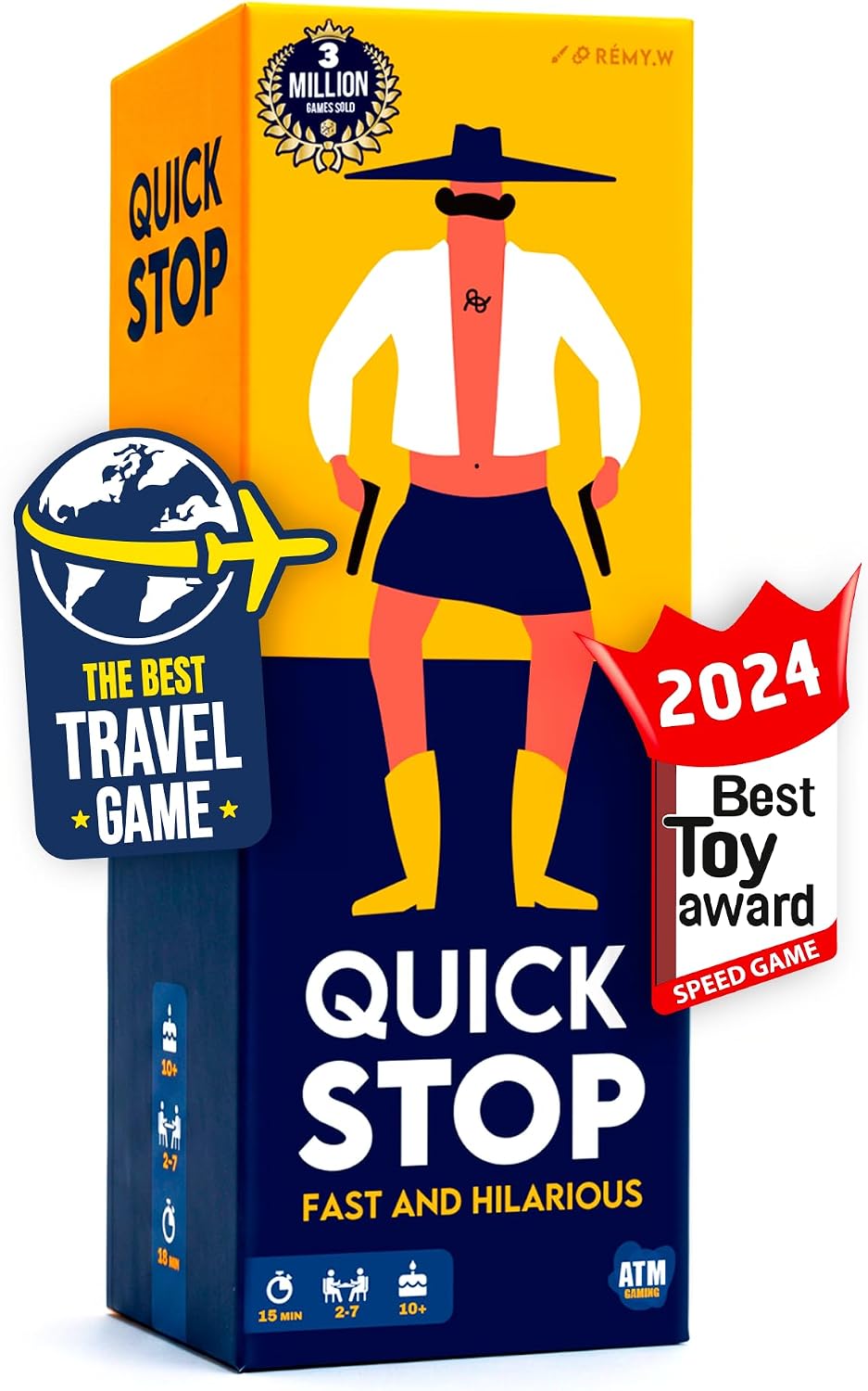 Detalle de QUICKSTOP card game for 2โ7 players ๐ฒ