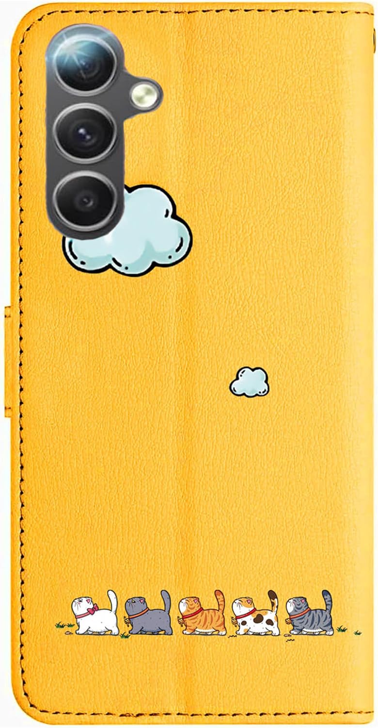Detalle 2 de Jeffene Galaxy A16 Wallet Case 6.7in