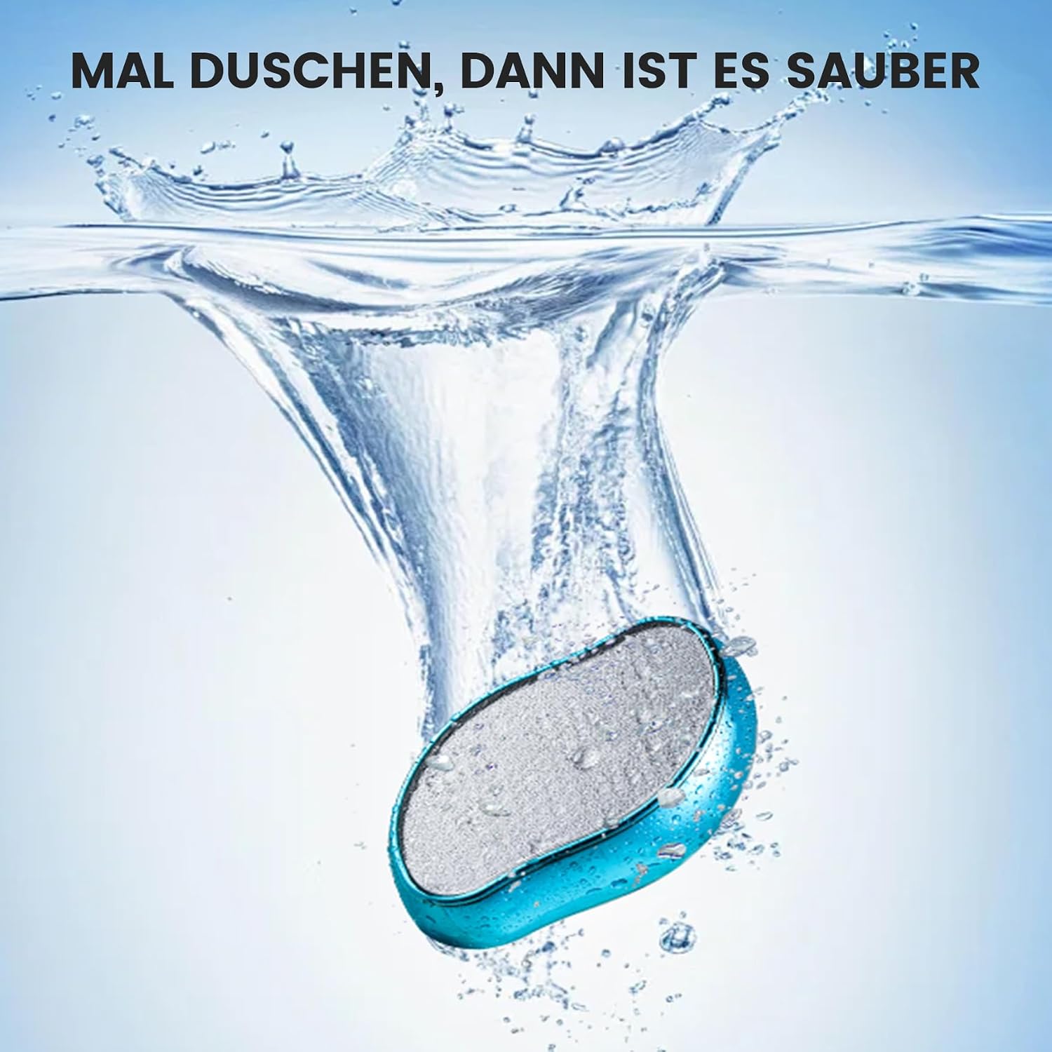 Detalle de BEZOX 2in1 Nano Glas Hornhautentferner – Premium Hornhautfeile