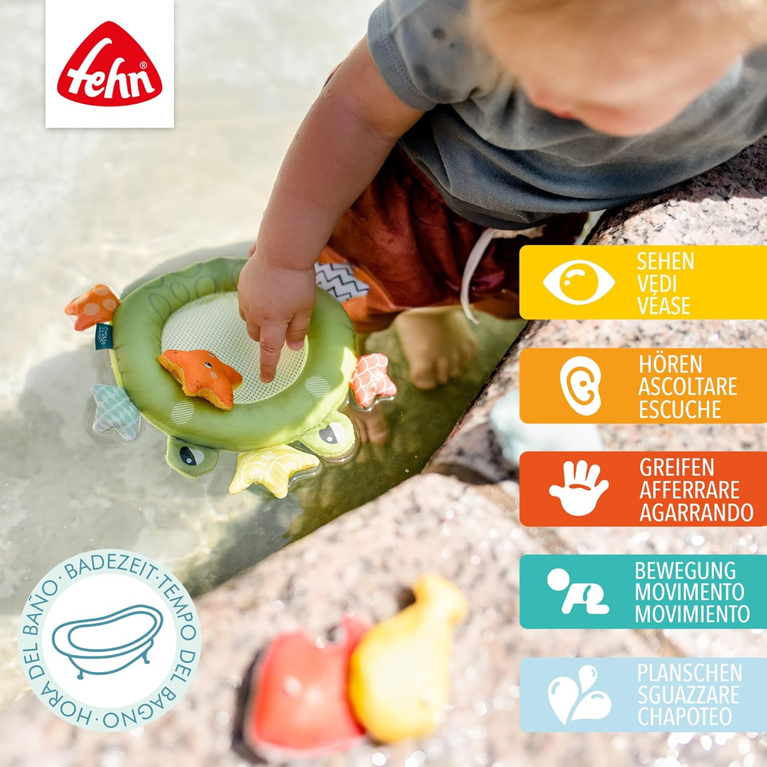 Thumbnail 1 de Fehn Rana Animal: Juguete de Baño Divertido para Bebés 🐸