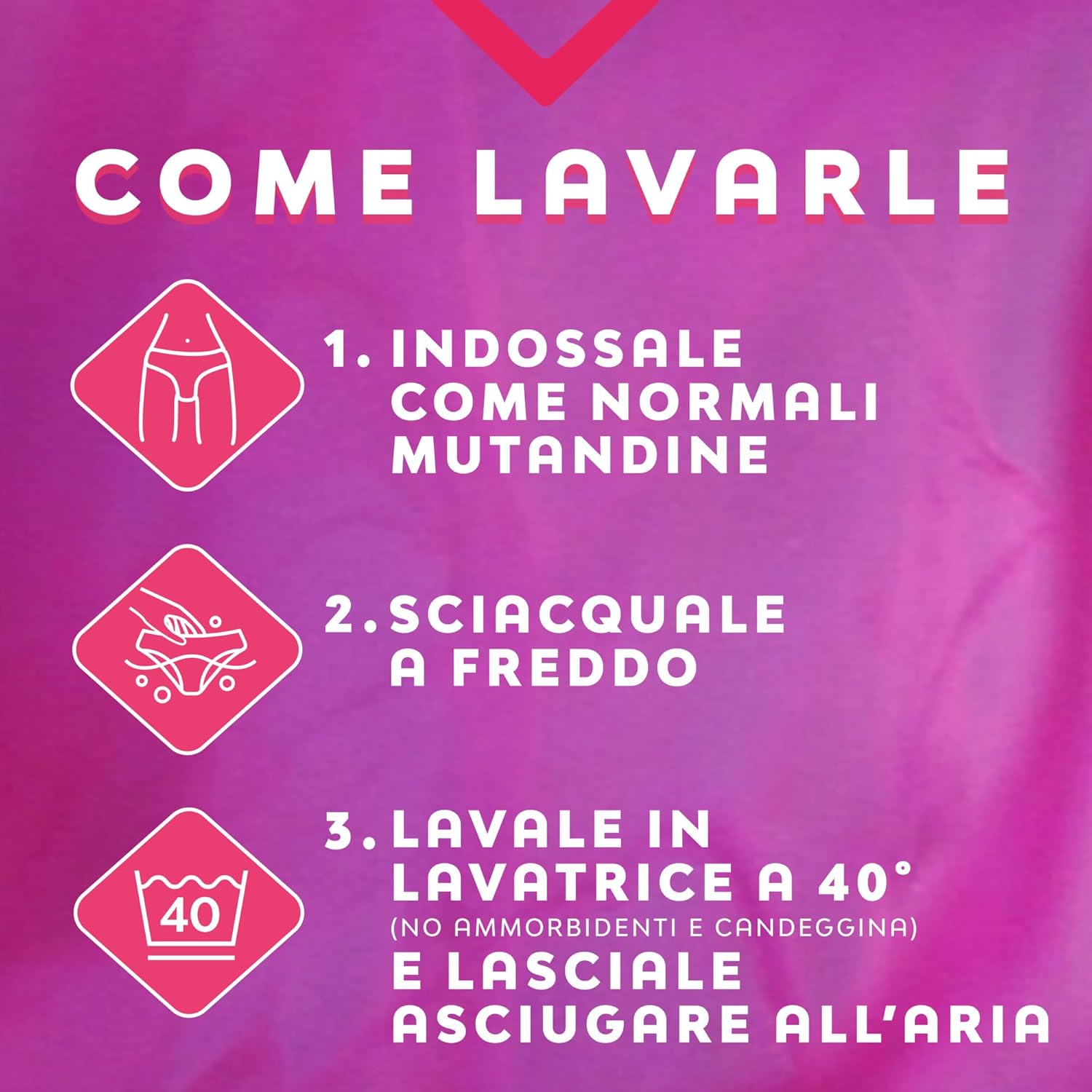 Thumbnail 6 de Nuvenia Intimawear Mutandine Mestruali in cotone biologico, 3 confezioni taglia M