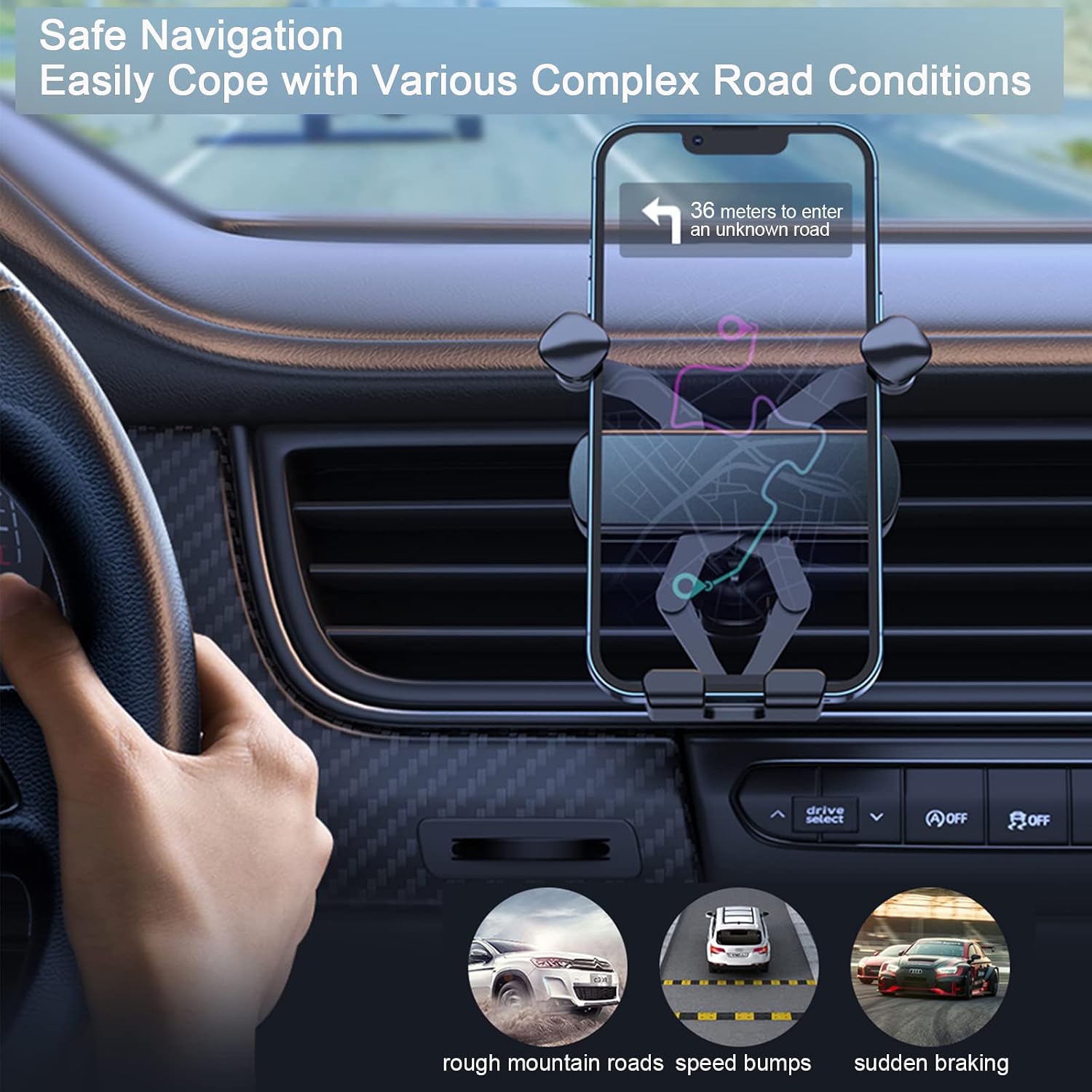 Detalle 2 de ORYCOOL Support Téléphone Voiture 360°