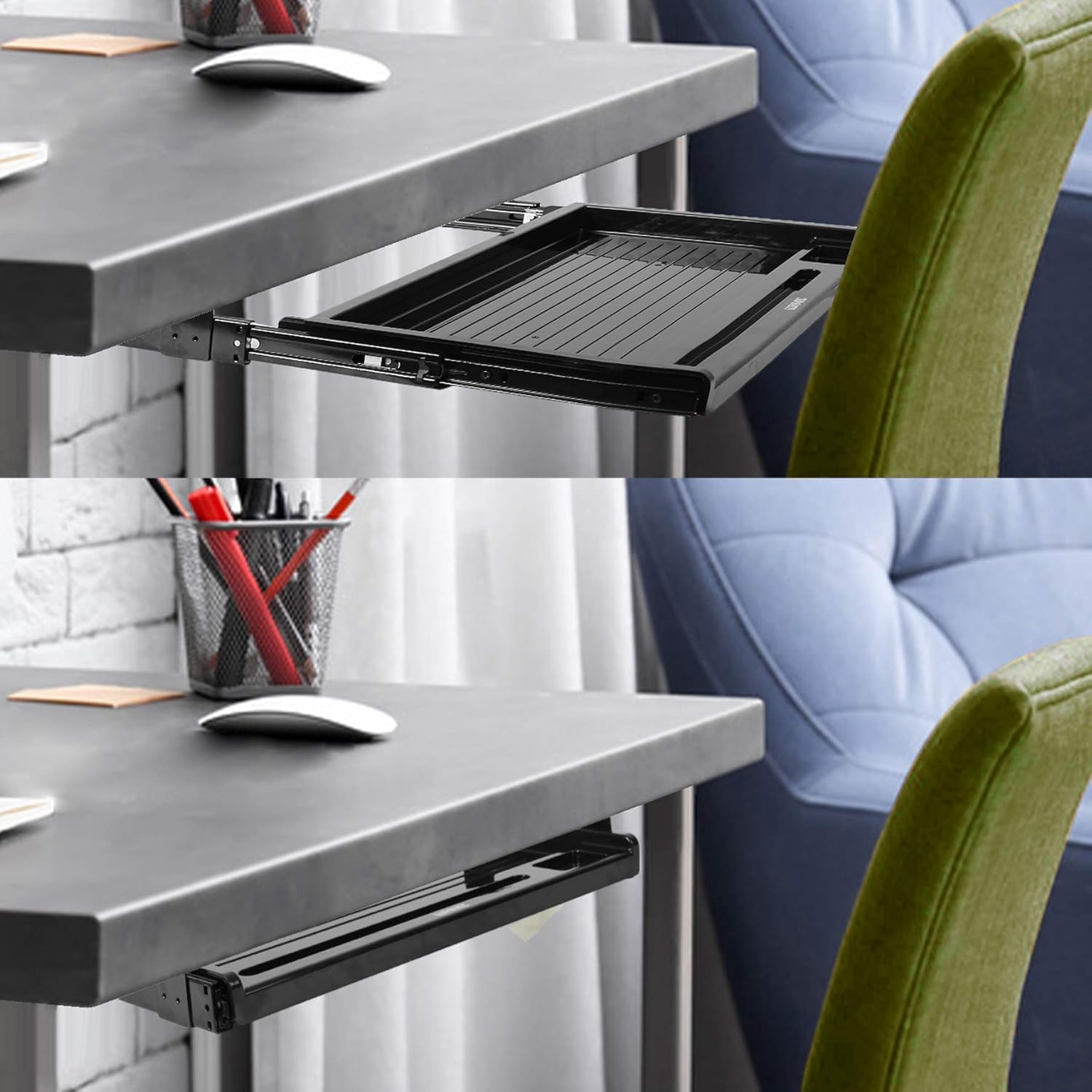 Thumbnail 3 de Duronic DKTSX2 cassetto porta tastiera 47x31 cm ⌨️