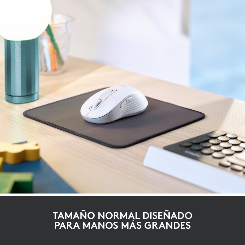 Detalle 2 de Logitech Signature M650 L ratón inalámbrico 2.000 DPI