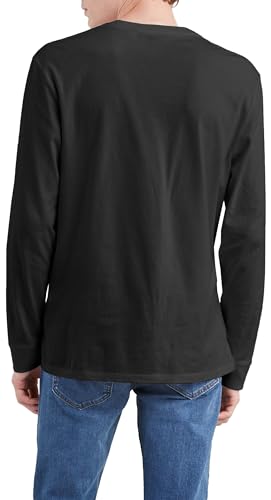 Thumbnail 4 de Levi's Long-Sleeve Original Housemark Tee, camiseta de manga larga para hombre, negra, talla L