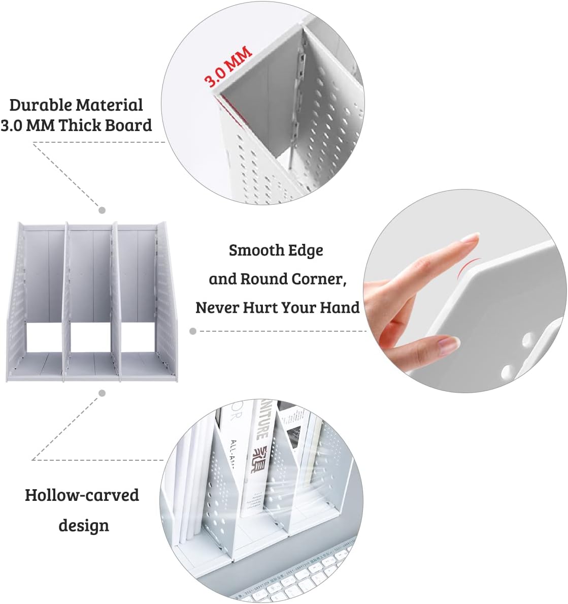 Thumbnail 5 de Marte Vanci Collapsible File Holder 2 Compartments