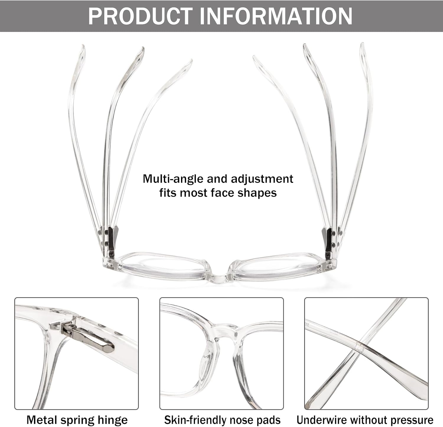Thumbnail 3 de Kerecsen 3 Pack Reading Glasses