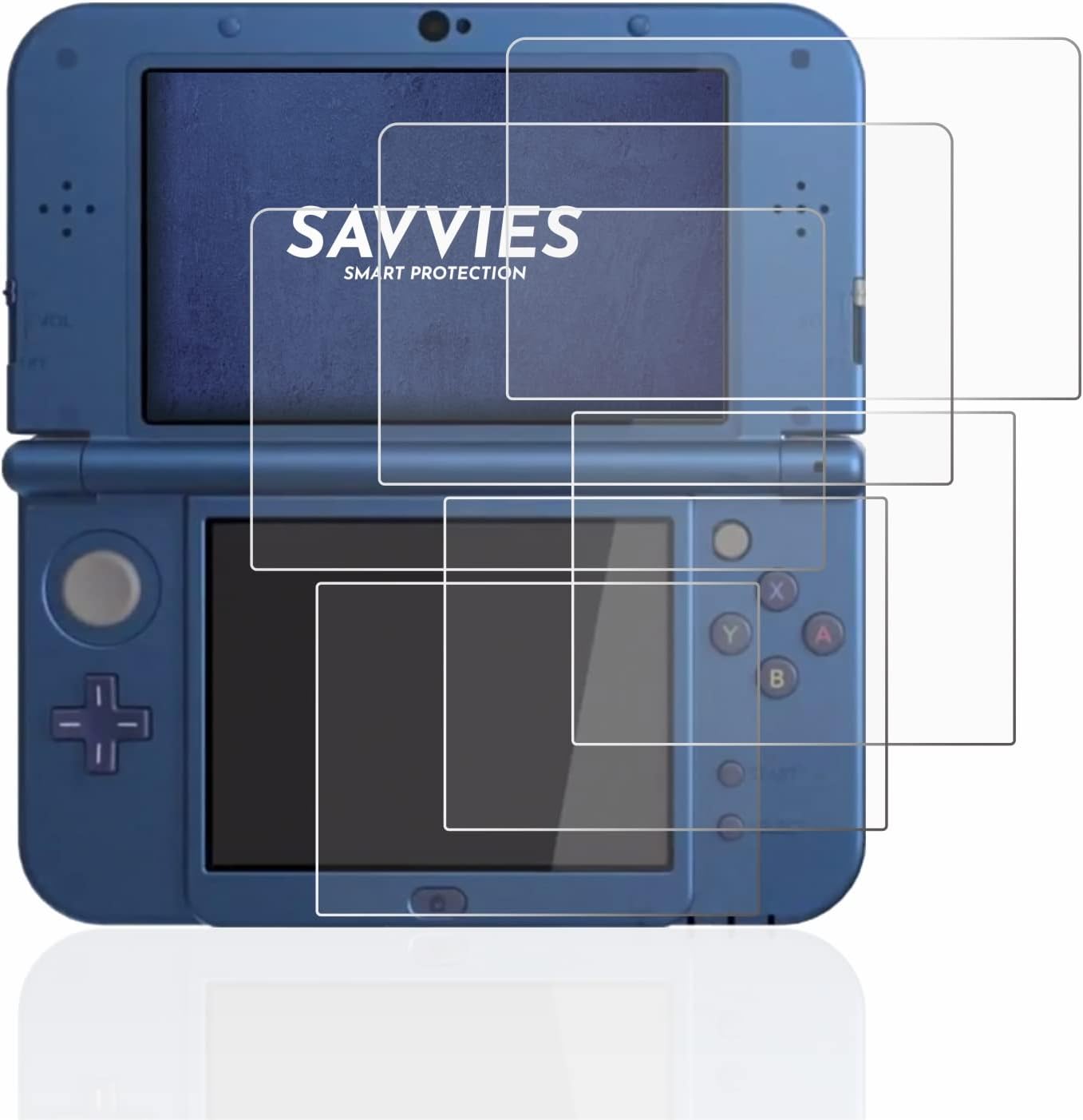 Thumbnail 1 de savvies Protector Pantalla New 3DS XL 18 unidades