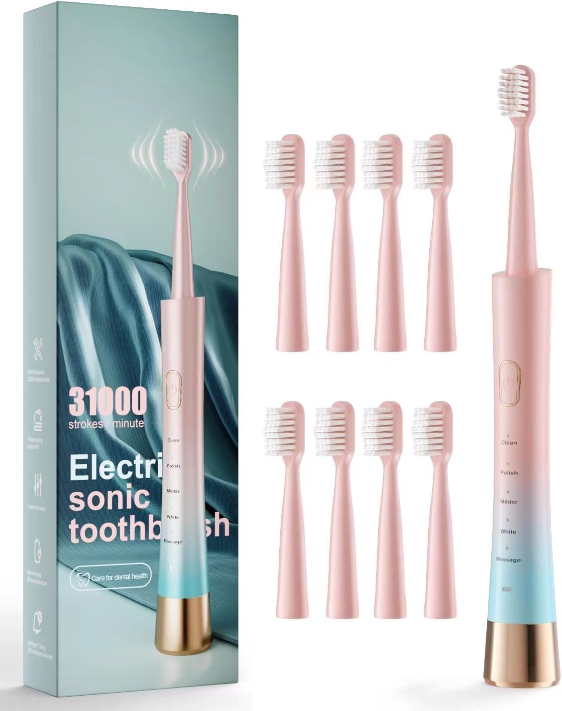 Thumbnail 6 de AJELU Sonic Electric Toothbrush 8 🪥